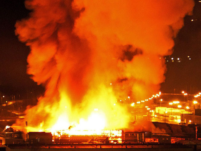 加拿大某鋸木廠事故現(xiàn)場 加拿大某鋸木廠事故現(xiàn)場